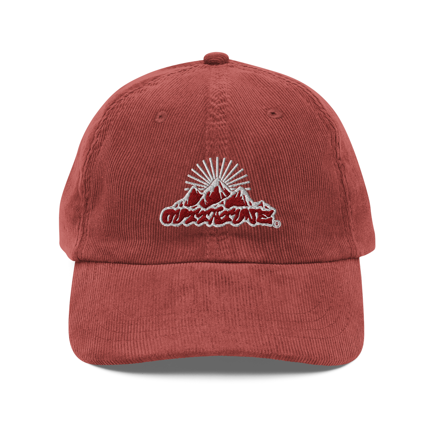 OUTTATUNE® BURGUNDY CORDUROY HAT
