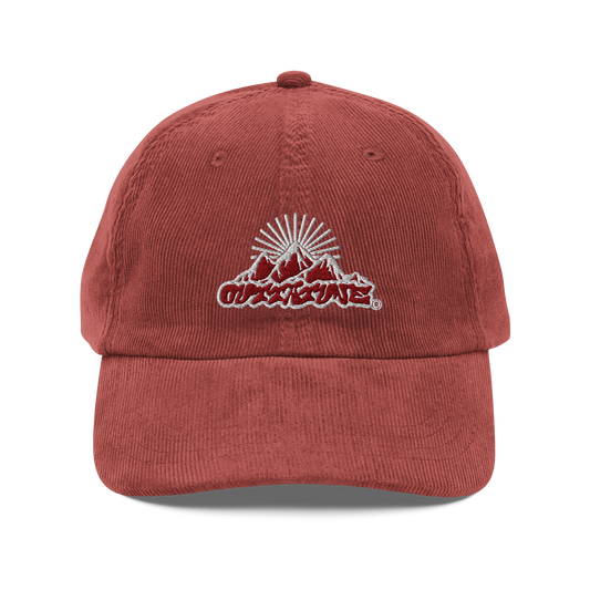 OUTTATUNE® BURGUNDY CORDUROY HAT