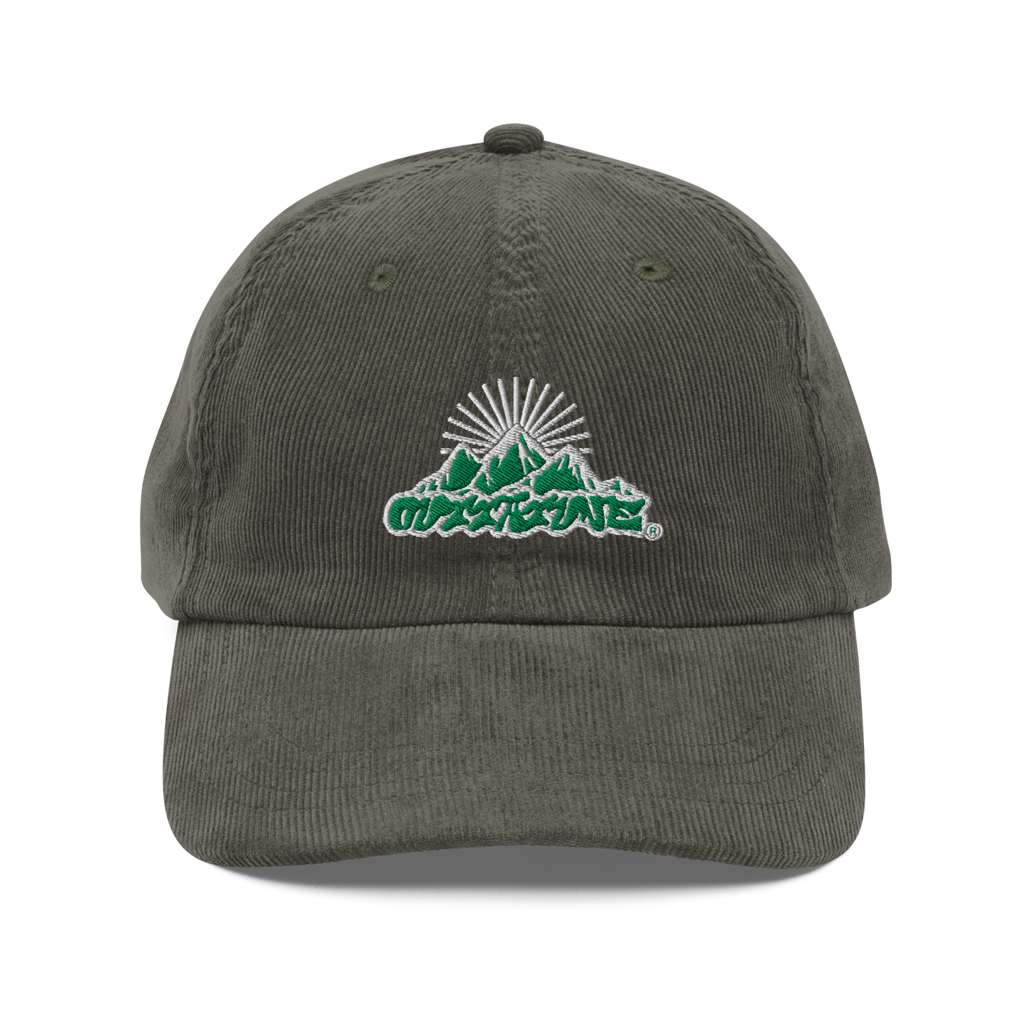 OUTTATUNE® OLIVE CORDUROY HAT